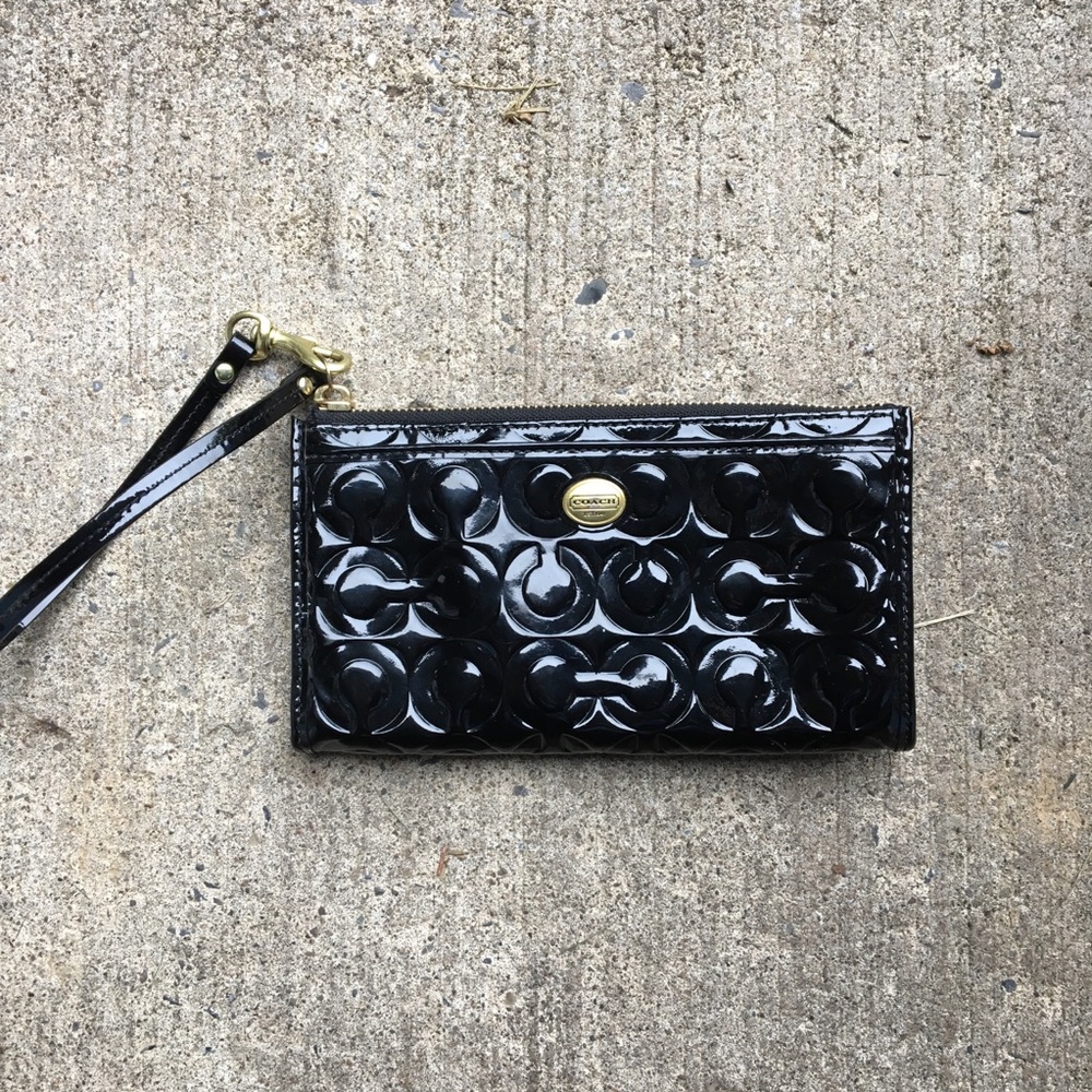Coach leather wallet